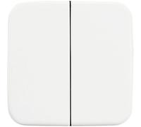 Busch-Jaeger Cache Bouton à bascule Reflex SI, Reflex SI Linear blanc pur (RAL 9010), blanc-alpin 2505-214 1 pc(s)