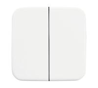 Busch-Jaeger Cache Bouton à bascule Reflex SI, Reflex SI Linear blanc pur (RAL 9010), blanc-alpin 25