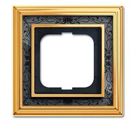 Busch-Jaeger Cadre 1 panneau 1721-833 ms/pol Décor Anth Busch-Dynasty 4011395218990