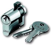 Busch-Jaeger demi-cylindre profilé 0520 PZ-VS 2CKA000470A0013