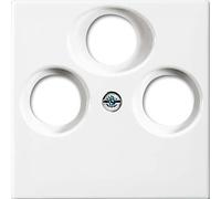 Busch-Jaeger Disque central comme cache pour les prises d'antenne usuelles 2CKA001724A4335 1743-03-914