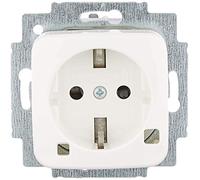 Busch-Jaeger FI-SCHUKOMAT Prise de courant de utilisation 3120 eucb 214 Blanc alpin Reflex SI 4011395189610