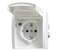 Busch-Jaeger FI-SCHUKOMAT Prise de courant de utilisation 3120 eugb 44 blanc alpin 4011395210239