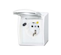 Busch-Jaeger Busch-Jaeger FI-SCHUKOMAT insert alpinblanc 3120 EUGB-44 Quantité:1