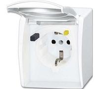Busch-Jaeger FI-SCHUKOMAT Prise de courant de utilisation 3120 eugb 44 blanc alpin 4011395210239 Blanc G