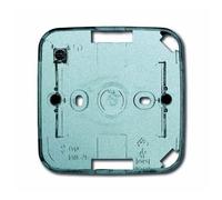 Busch-Jaeger future linear Boîtier AP 1701-83 simple alu-argenté, Bouton + interrupteur, Argent