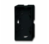 Busch-Jaeger future linear Boîtier AP 1702-81 double anthracite, Bouton + interrupteur, Gris