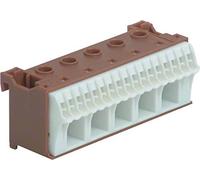 Bornier phase sans vis 17x4mm2 + 5x25mm2 HAGER KN22P