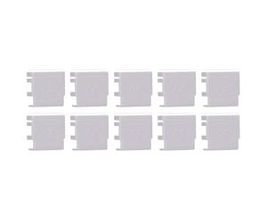 Busch-Jaeger Hager KZN024 Lot de 10 embouts Blanc