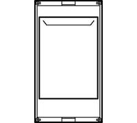 Busch-Jaeger Hager UD31D1B Bloc de Construction Universel, 450 x 250 m, avec séparateur NH1.