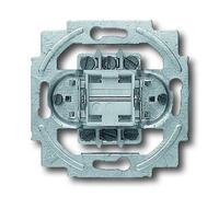 Busch-Jaeger Insert d'interrupteur inverseur, Bouton + interrupteur, Gris