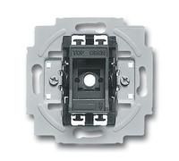 Busch-Jaeger Insert pour commutateur à carte, Bouton + interrupteur, Argent