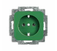 BUSCH-JAEGER Prise 1f gn glz Duro 2000 SI UP IP20 ZP