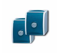 Busch-Jaeger Prise de courant Schuko 2xAP 20/20 EWSL-53 2CKA002083A0816