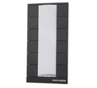 Busch-Jaeger SB/U12.0.11-885 Bedienelement, 12-fach, Busch-Tenton, Schwarz Matt (2CKA006330A0076)