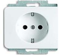 Busch-Jaeger SCHUKO® insert de prise 2CKA002011A3124 20 EUC-24G, blanc studio - alpha