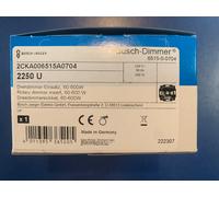 Busch Jaeger Variateur À Déclic AC 230V -50Hz, 60-600W 2250 U Ampoules Halogènes