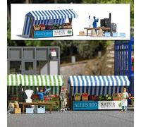 Busch H0 1823 Marchés De Légumes/Poissons / 1:87