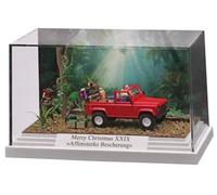 BUSCH Mini Diorama de Noël "cadeau de Noël fantastique" - HO 1/87 - BUSCH 7626