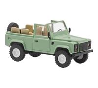 Busch Modèle de voiture 54391 H0 Land Rover Defender 90 ouvert, vert