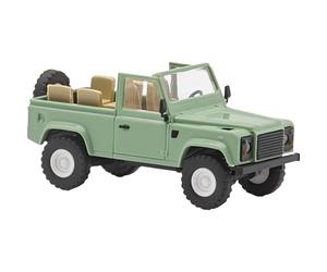 Busch Modèle de voiture 54391 H0 Land Rover Defender 90 ouvert, vert