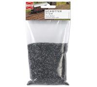Busch - Modélisme Ferroviaire - Gravier Noir-Gris - UV x 5 - Accessoires de Décor - Echelle - Unisex - Enfant