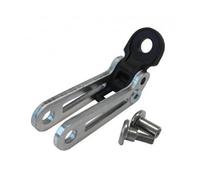 Busch & Müller 464HAPB Support de phare pour montage sur fourche, alu, argenté