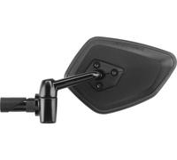 Busch & Müller 913/712VLGE-1/3 Rétroviseur vélo Cycle Star E court pour guidon intérieur 14,5mm, rabattable, noir