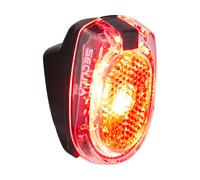 Busch & Müller Rücklicht Secula Plus B&M, Lumière LED arrière, pour Montage sur Garde-Boue Vélo, Taille Unique Adulte Unisexe, Rouge (rou), Taglia Unica
