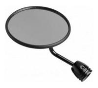 Busch + Müller miroir étoile du cycle 6R6C gauche/droite 60 mm noir Noir G