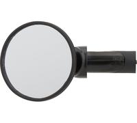 RETROVISOR B&M CYCLE STAR REDONDO FIJACION INTERIO, Noir