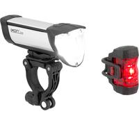 busch+müller Set d'Éclairage à LED Ixon Core 50 + IXXI (StVZO) gris universal