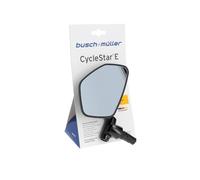 busch+müller Star Miroir de vélo Unisexe-Adulte, Noir, 14.5-15.5mm