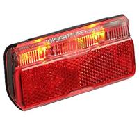Busch + Müller Toplight Line + BrakeTec Feu Stop avec feu de Position 50 mm, Black/Red