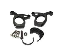 Busch & Müller Unisexe - Adulte 470LHPB Support de Phare Noir Taille Unique