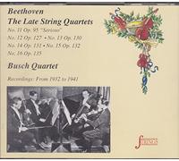 Busch Quartett - The Late String Quartets [Import]