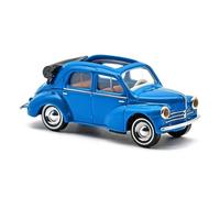 Renault 4 CV, cabrio, bleu, 1954 - BUSCH 46571 - HO 1/87