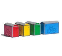 Busch 1988 H0 4 boîtes de vélo kit