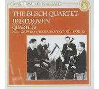 Busch String Quartet – Beethoven : Quatuors n°7 et n°1 – CD