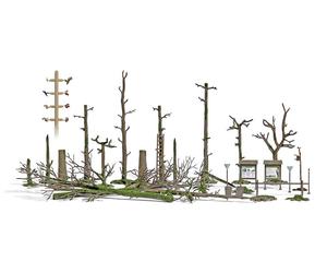 Busch Totholz-Set 1852 Kit d'arbres 1 set