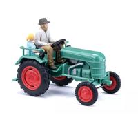 BUSCH Tracteur Kramer KL 11 avec fermier et enfant - HO 1/87 - BUSCH 40072