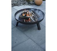Buschbeck Coupe de feu Ø 100 x H 30 cm Fer gris fer