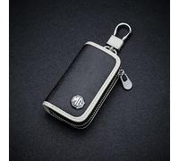 BUSDPL Pochette Porte Clef de Voiture pour MG5 Electric from 2022 (MG 5), Coque de Clé Haute Qualité Minimaliste ÉTanche Stylé Pratique Voiture Accessoires,Black