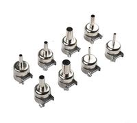 Buse à air chaud en acier inoxydable avec vis de verrouillage pour station de soudure 850 852D, adaptateur de pointe de soudure pour outil de réparation de dessoudage Aoyue 906 968 (12 mm)