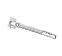 Buse à bec verseur en métal de qualité supérieure, convient pour les jerrican standard de 5 L, 20 L, 30 cm, design à clipser