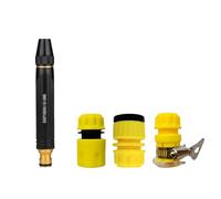 Buse à Eau Droit Haute Pression Lance à Eau pour Pistolet Nettoyeur Haute Pression de Nettoyage Pressure Washer Rotatif Buses de pulvérisation Raccord Tuyau d'arrosage Douche Jardin Hydro Jet Power