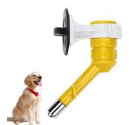 Buse à eau pour chiens | Buses d'alimentation murales pour bouteilles d'eau | Tête de bouteille flexible buse d'eau multifonctionnelle automatique chiens buse d'alimentation en eau pour chien chat lap