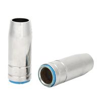 Buse à Gaz Conique, Torche de Soudage, 5 Pièces, Cuivre Galvanique, 15mm pour MIG MAG