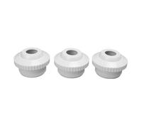 Buse à Jet de Piscine PVC 1,5 Pouces Filetage Femelle débit Globe oculaire entrée Jet de Retour de Piscine réglable Jet pour la Maison piscines Baignoires Gym Baignade Centres 3PCS