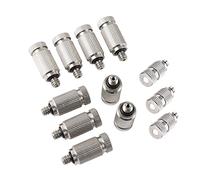 Buse à jet haute pression, Kit de 30 buses brumisation haute pression for système refroidissement, filetées en acier inoxydable 3/16"(Nozzles 0.2mm30pcs)